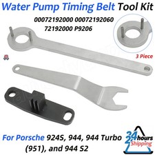 3 Piece FOR PORSCHE 924S 944 944 TURBO 951 S2 WATER PUMP TIMING BELT TOOL KIT picture