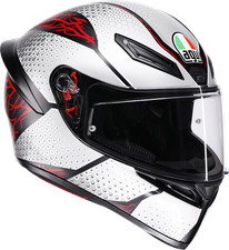 AGV For K1 S Helmet - Speedarmor - Matte Black/Gray/Red - Small 2118394018-073-S picture