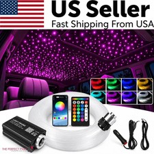 1000PCS Fiber Optic Car Home Headliner Star Light Kit Roof Twinkle Ceiling Light picture