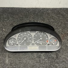 ☑️ 99-05 BMW 325i E46 INSTRUMENT CLUSTER GAUGES 6940876 MANUAL UNKNOWN MILES picture