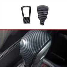 Matte Carbon Fiber Gear Shift Knob Cover Trim For Dodge Ram TRX 2022-2024 2024 picture