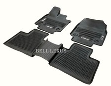 LEXUS OEM FACTORY ALL WEATHER FLOOR MAT LINER SET 2023-2026 RX350 & RX500H BLACK picture
