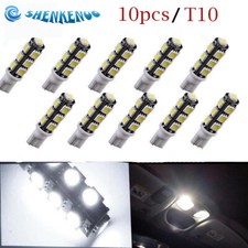 10pcs Super White T10 RV Camper 13-SMD 5050 Car LED Light Bulbs 12V 194 921 912 picture