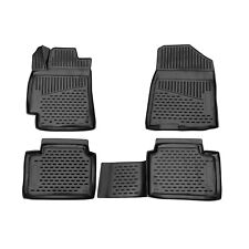OMAC Floor Mats Liner for Kia Forte 2019-2024 Black TPE All-Weather 4 Pcs picture