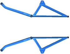 Cusco 566 492 C Power Brace Floor Center for 2008-2015 Mitsubishi Lancer Evo X C picture