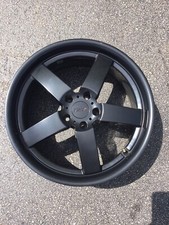 19x8 TSW Wheel 'Rockingham’ Matte Black Alloy Aftermarket Wheel Dodge (Used) picture