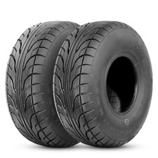 2PCS 145/70-6 ATV Tires 145/70x6 Street Go Kart Pavement Mini Bike Tire 145 70 6 picture