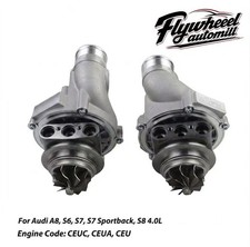 2x Turbo Turbocharger Compressor CHRA Core For Audi S6 S7 A8 S8 4.0L CEUC CEUA picture