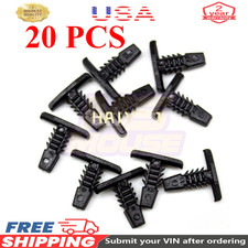4876498 Fits for GM Door Rubber 20 Pcs Weatherstrip Retainer Clips T Seal Rivet picture