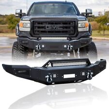 Vijay Front Bumper Fits 2014-2015 GMC Sierra 1500 with Winch Seat and LED Lights picture