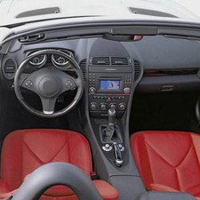 For Mercedes Benz SLK R171 2004-10 Carbon Fiber Pattern Interior DIY Trim Decals picture