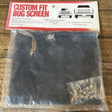 Vintage Lund International Mesh Bug Screen Grille Cover 2001-02 Chevy Silverado picture
