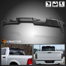 Fits 2013-2018 Dodge Ram 1500 Matte Black Rear Window Roof Top Spoiler Cab Wing picture