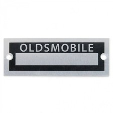 Blank Data Vin Plate - Oldsmobile picture
