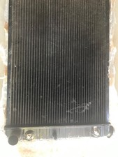 Large solid brass vintage radiator picture