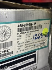 Platinum 465 Reprisal Wheel 20x8.5 5x115 +35 Graphite Silver NEW picture