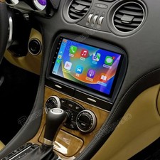 Android Carplay Car Stereo GPS Navi Radio For Mercedes Benz SL R230 SL350 SL500 picture