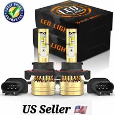 2x 9008 H13 LED Headlight Bulb 10000W 1000000LM High Low Beam Super Bright White picture