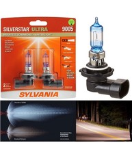 SYLVANIA 9005 SilverStar ULTRA Headlight Bulb Light Lamp Lighting NEW (PAIR) 🔥 picture