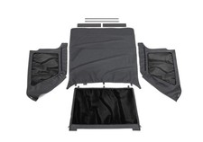 Rampage 109735 Frameless Soft Top Sailcloth Blk Diamond for 97-06 Wrangler TJ picture