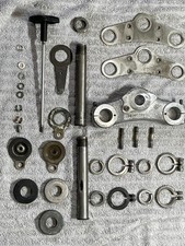 BMW Airhead /5, Lot - Steering Head & Damper Parts, R50-75, Model years 1970-73 picture