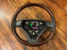 2001-2007 Volvo P2 Wood Grain Steering Wheel S60 V70 XC70 S80 XC90 RTI Controls picture