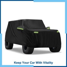 1Pc Waterproof Car Cover for Ford Bronco 4 Door 21-23 Full Car Cover with Zipper picture