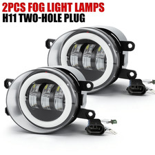 Par de faros antiniebla For Toyota Tacoma 12-2015 Izquierda+Derecha White/Yellow picture