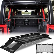 Jeep Wrangler JK JL Interior Rear Trunk Cargo Rack Basket Tray picture