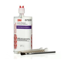 3M Impact Resistant Structural Adhesive 07333, 200 mL Cartridge *FAST SHIPPING* picture