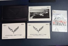 2014 Chevrolet Corvette C7 Stingray OEM Owner's Manual Set w/ Factory Case picture