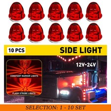 10-100x Universal Red LED Watermelon LED Side Marker Turn Signal Light Truck RV picture