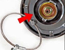 New 1965-1970 Mustang Fuel Gas Cap Gasket Seal - USA Made, picture