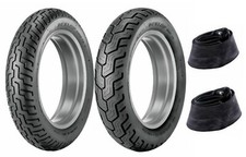 New Dunlop 130/90-16 & 170/80-15 D404 Tires & Tubes VL800/VZ800 & V-Star Classic picture