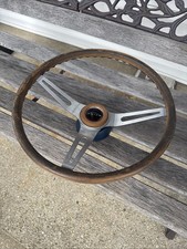 1968-1977 OEM Buick Skylark GS GSX Comfort Grip Steering Wheel Horn Button Brown picture