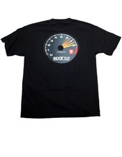 SPARCO Tach Black T-Shirt XXL - Automotive Racing Apparel picture