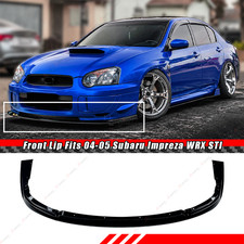 Fits 04-05 Subaru Impreza WRX STI V-Limited Style Front Bumper Lip Spoiler PP picture