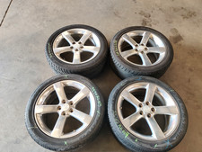 06-10 PONTIAC SOLSTICE WHEEL RIM WITH TIRE SET OF 245/45ZR18 INCH, OEM LOT3599 picture