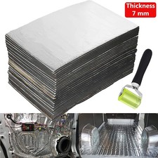 40 Pack 7mm Self-adhesive Fireproof Sound Deadener Heat Insulation Mat For Car picture