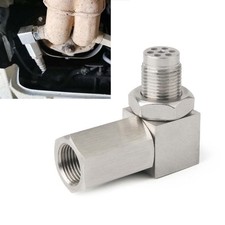M18x1.5 90 Degree Sensor Adapter Fitting Stainless Steel Oil Pressure Temp picture