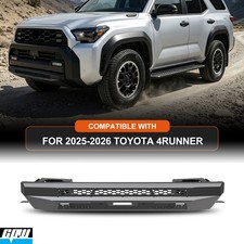 For 2025-2026 Toyota 4Runner Upgrade Front Bumper w/Built-in Winch Plate picture