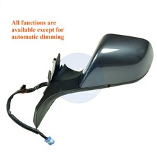 OEM GRAY Left Driver Side Mirror Fit For Tesla Model 3 M3 2020-2025 1110782-00L  picture