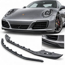 OEM Porsche 911 991.2 Front Spoiler Lip Kit Genuine, Matte Black picture