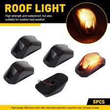 5pcs Smoked Lens Roof Cab Marker Lights Set For 2014-2023 RAM Dodge Promaster picture