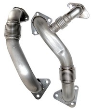 PPE 116120405 OEM Length High Flow Up-Pipes for 04.5-05 GM 6.6L Duramax LLY picture