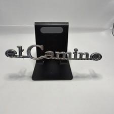 NOS OEM Chevrolet 1968 1969 El Camino Header Panel Emblem Ornament Script Chevy picture