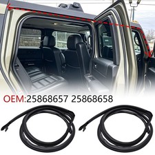 2X Door Body Weatherstrip Molding Trim 25868657 25868658 Fit 2003-2009 Hummer H2 picture
