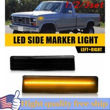 2/4x SIDE MARKER AMBER LED FOR LIGHT 1980-86 Ford BRONCO F150 PICKUP F250 F350 picture