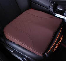kingphenix Premium Car Seat Cushion, Memory Foam Driver Leather, Brown picture