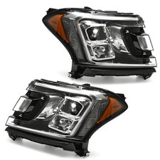 New Pair Headlights For Ford Expedition 2018-2021 Halogen w/ Bulbs Left + Right picture